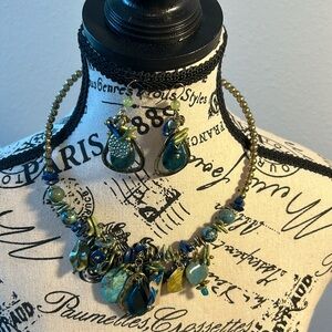 Unbranded Necklace and Earrings